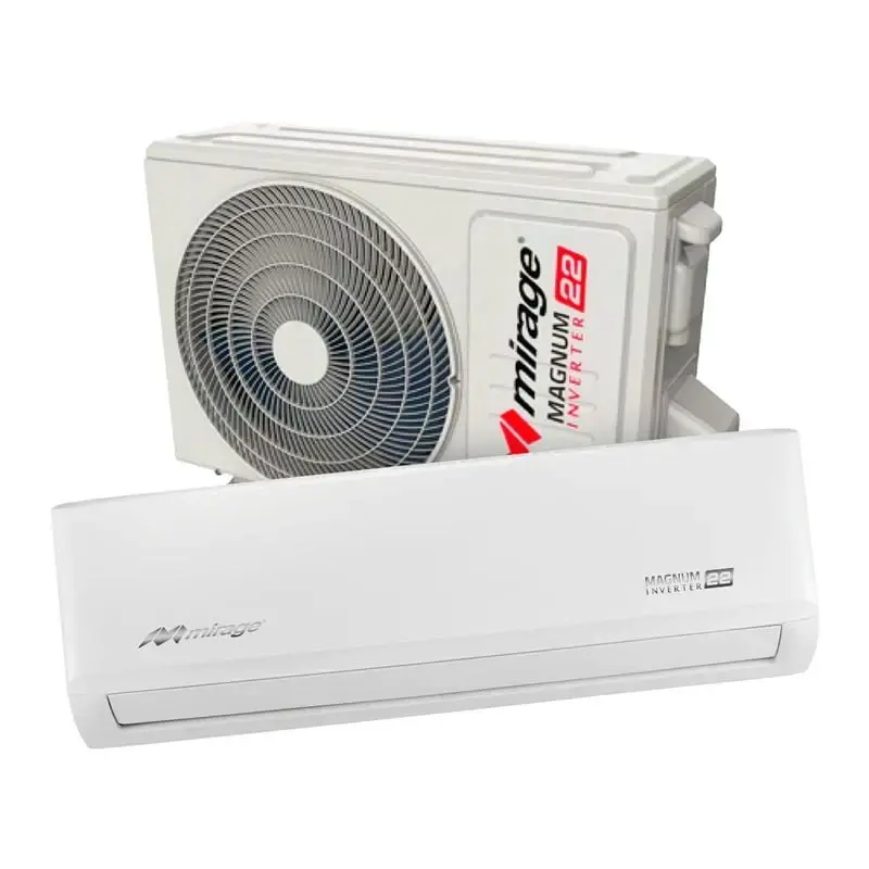Mirage Magnum 22 Inverter: unidad interior y condensador